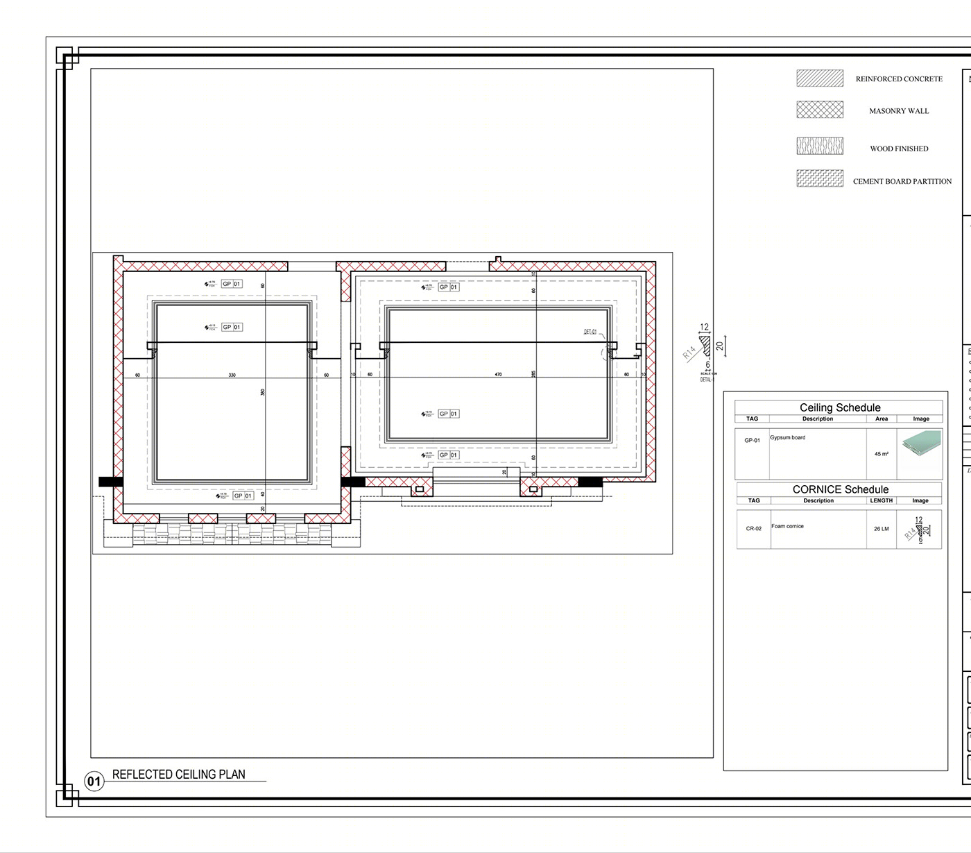SHOPDRAWING FOR BEDROOM IN VILLA IN UAE-4