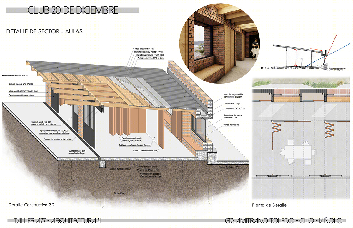 20 de Diciembre 俱乐部丨阿根廷丨Arquitectura 4-8