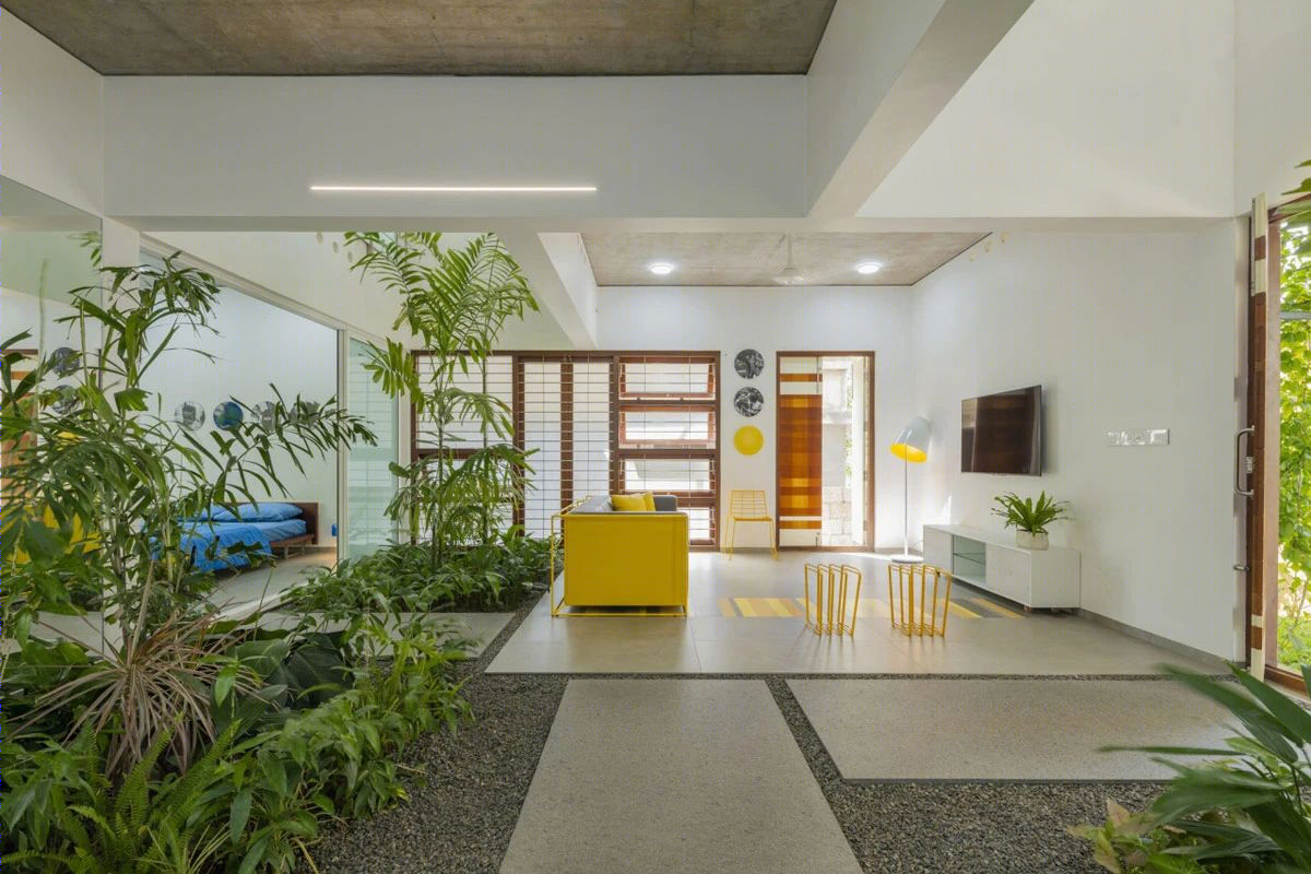 色彩碰撞下的创新住宅丨印度丨LIJO.RENY.Architects-7