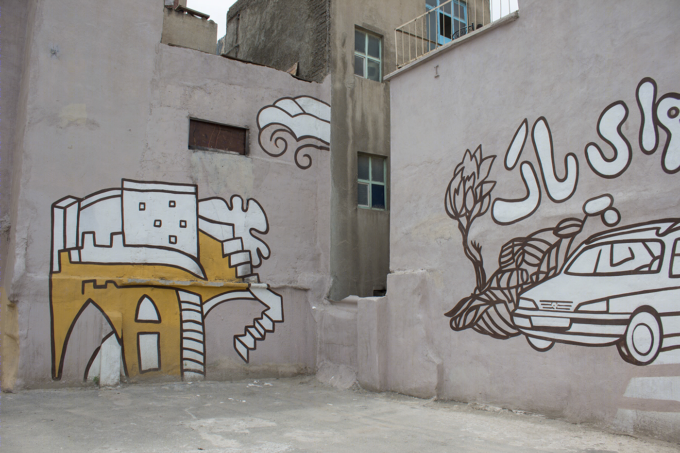 Fallah 区壁画丨伊朗德黑兰-7