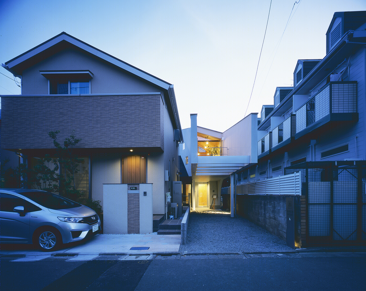 东京“旗杆”住宅区里的花园城市-29