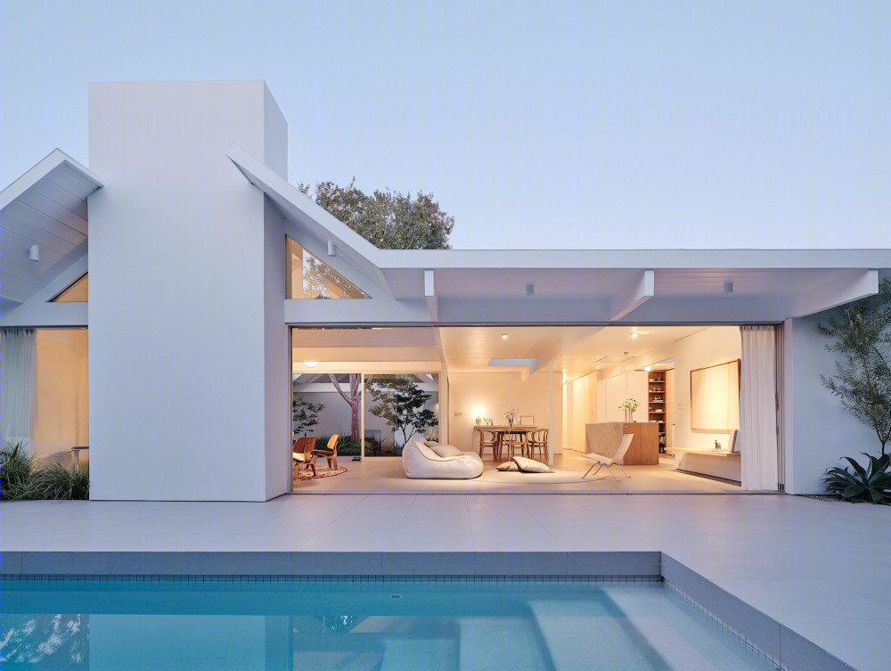 加州双坡住宅，现代与自然的和谐共生-27