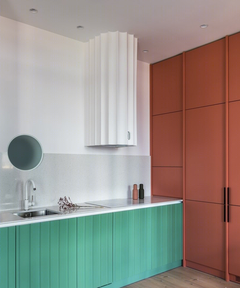 45平米 白俄罗斯 多彩空间设计！-8