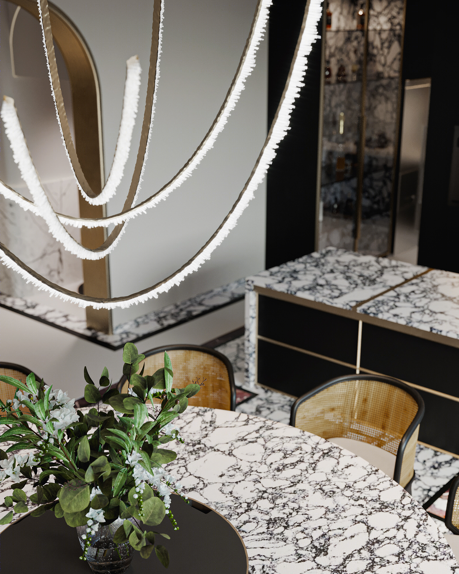 融合自然元素的现代城市住宅设计-1