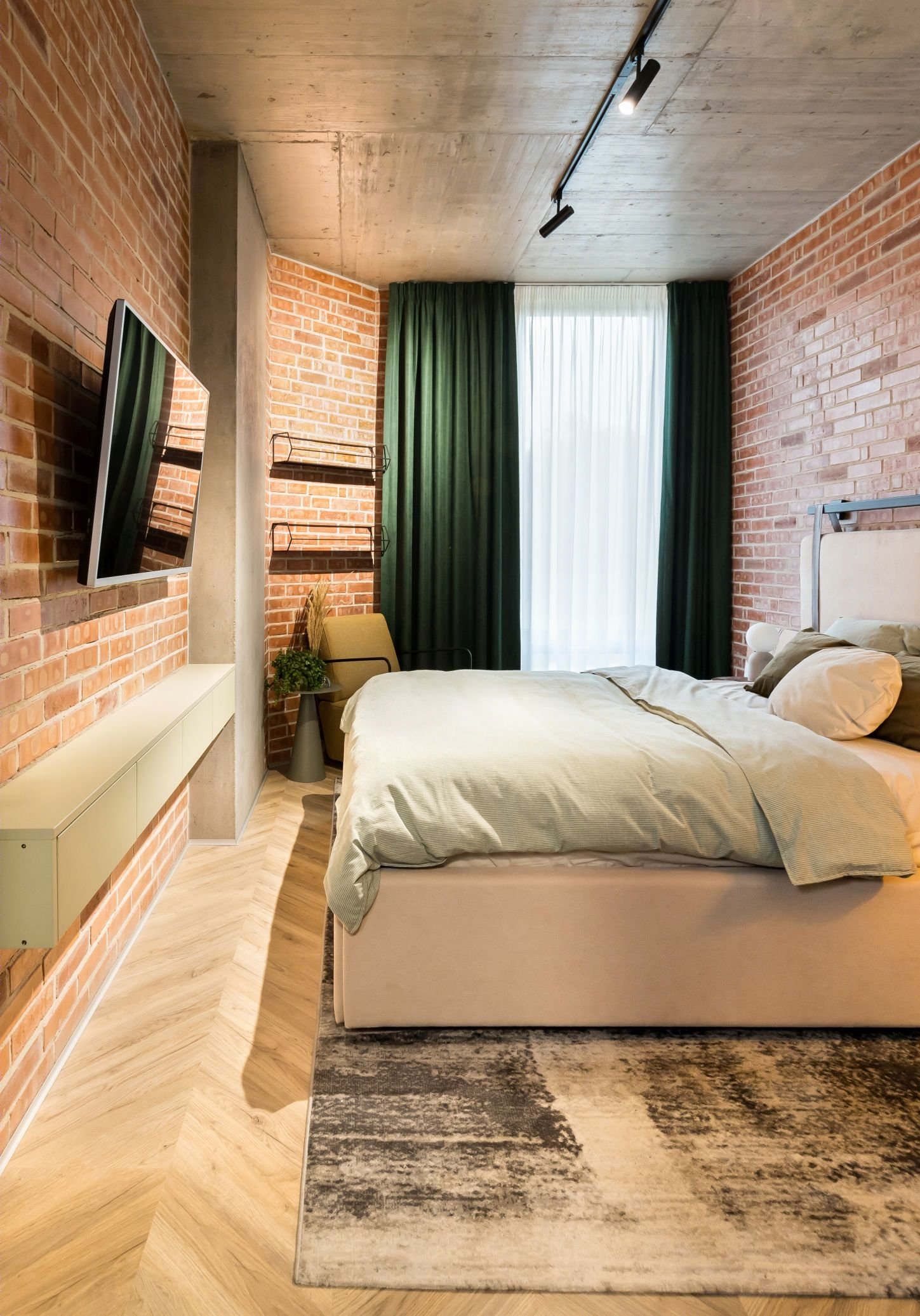 砖块之居 · 工业风公寓设计丨罗马尼亚布加勒斯特-14