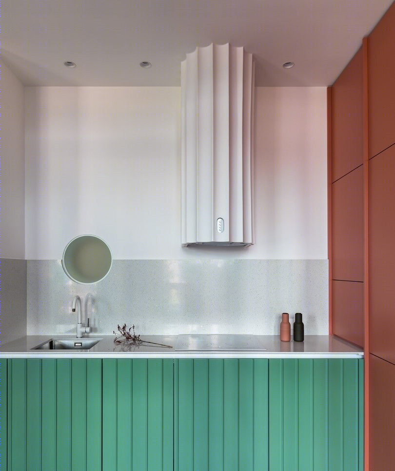 45平米 白俄罗斯 多彩空间设计！-9