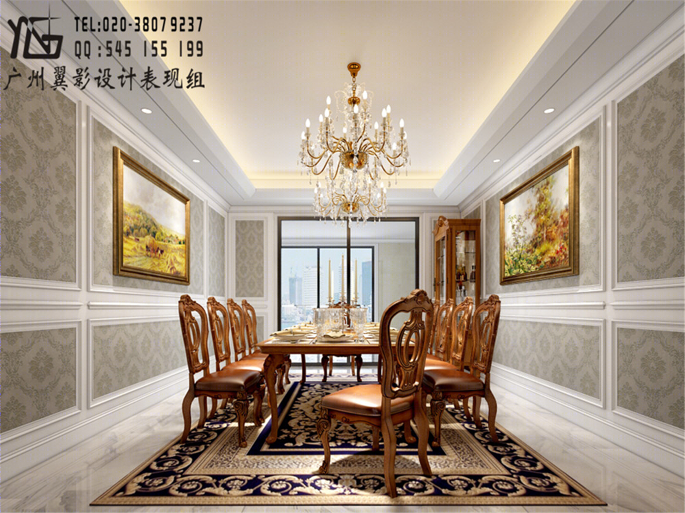 广州翼影室内设计表现样品间一期作品展示-22