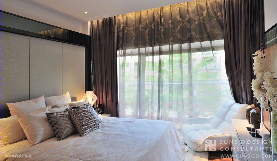 皇庭玺园 B4 别墅样板房 | 尚石设计的现代奢华典范-2