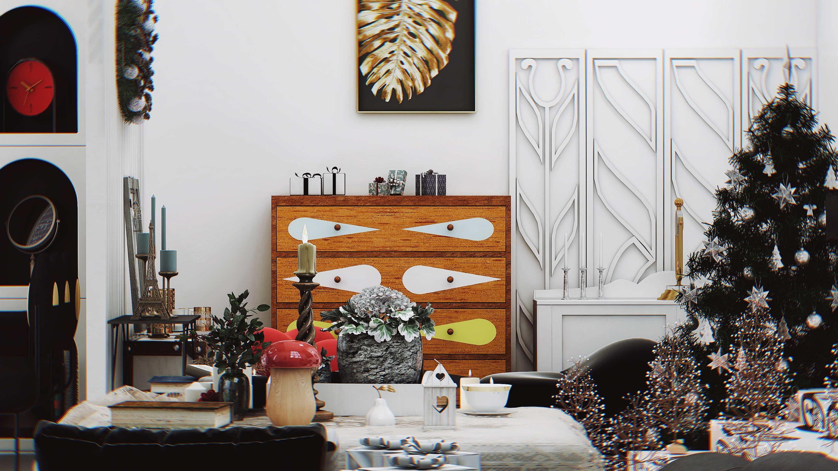 私人圣诞 | 小众颜色打造独特氛围-21