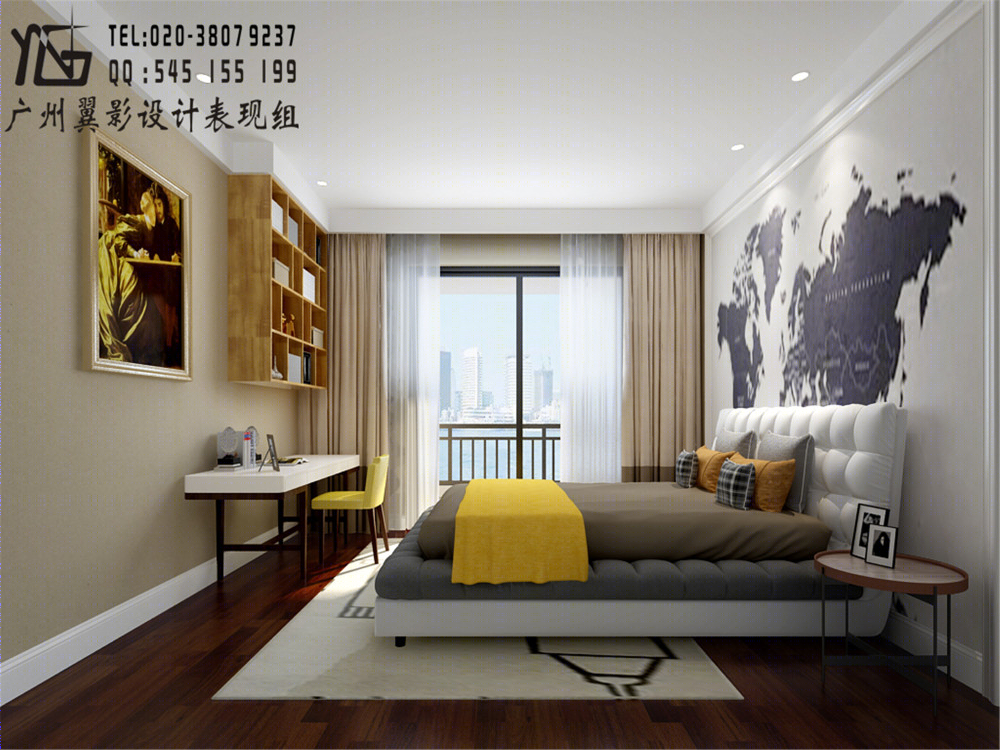广州翼影室内设计表现样品间一期作品展示-23