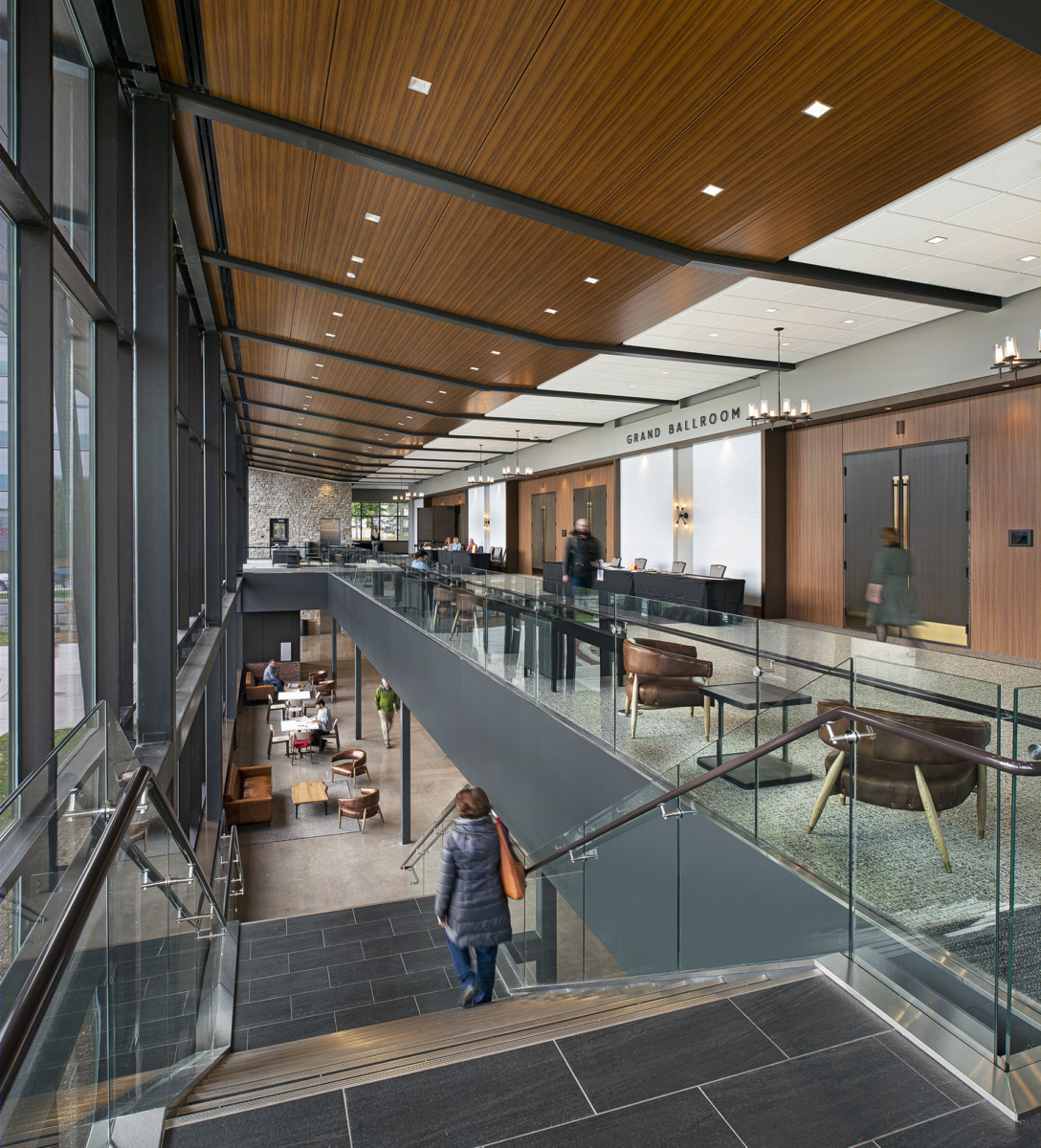 北密歇根大学北部中心 · 现代会议与社交空间-14