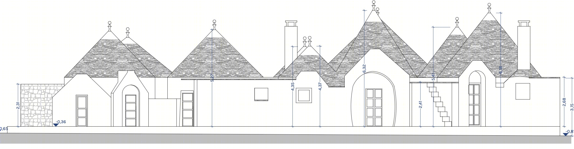 意大利乡村 Trulli 建筑生态可持续改造-13