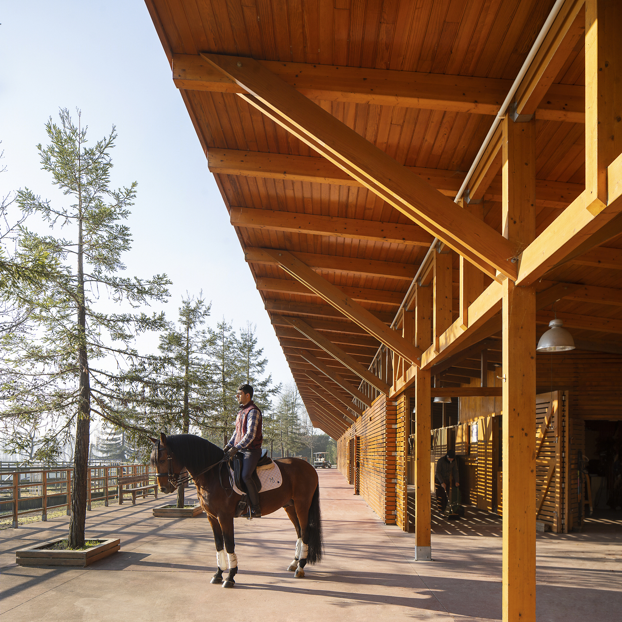 葡萄牙 MG Coudelaria Stud Farm 自然共生马场设计-3