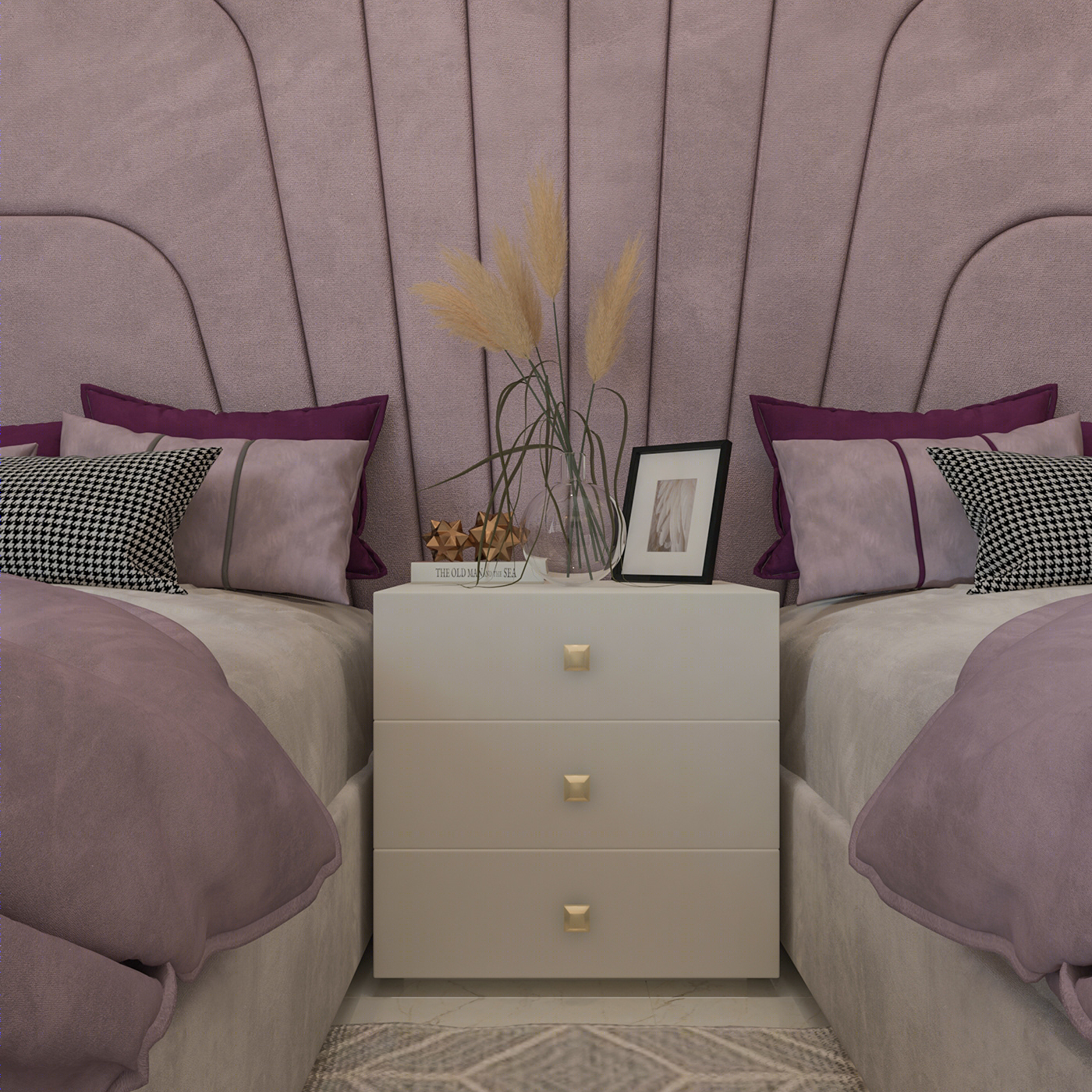 Anastasiya Gushchina丨别墅丨Neo Classic Kids Room Interior Design-4