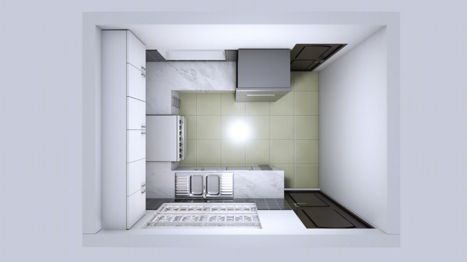 现代简约风厨房设计-4