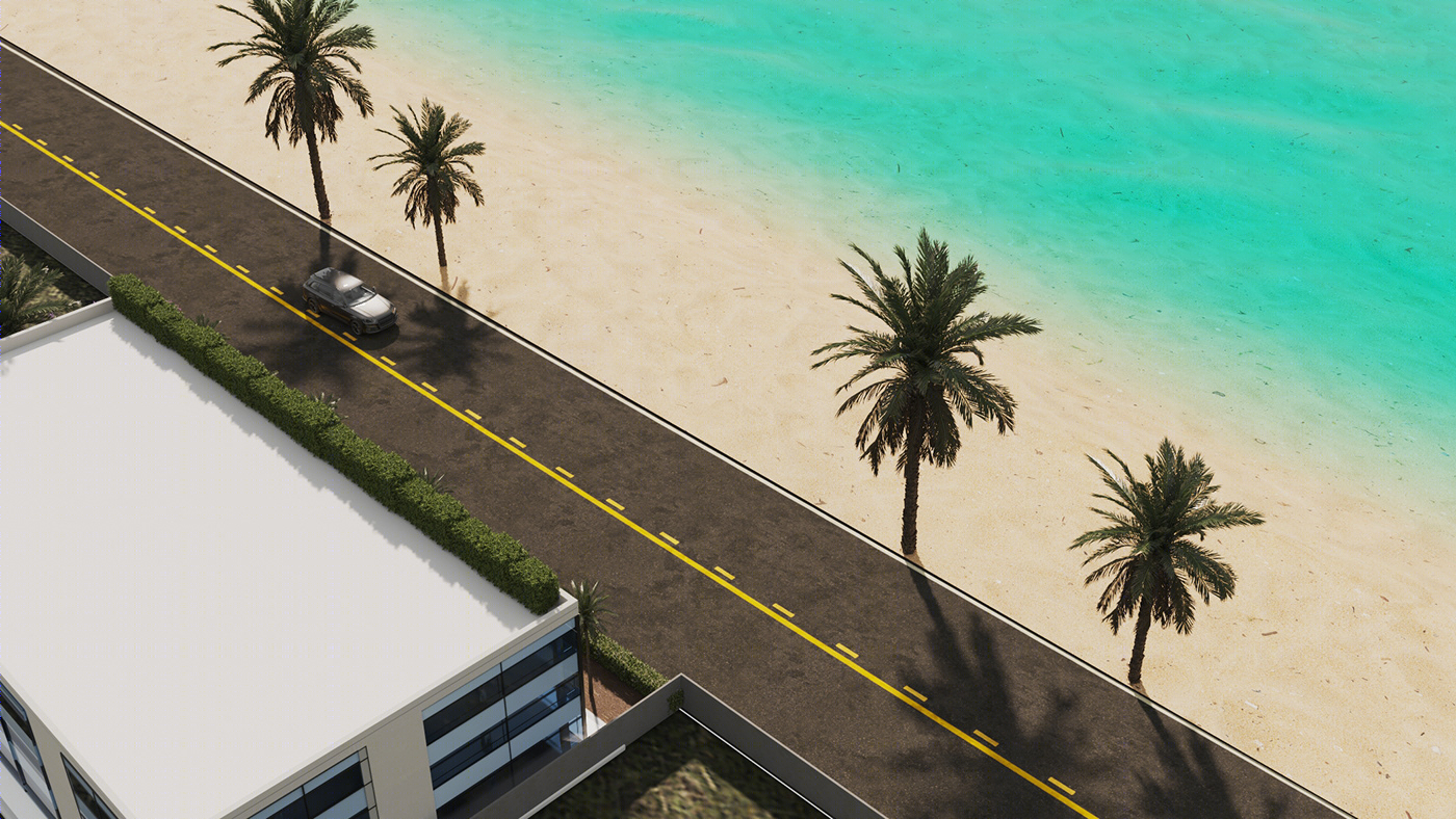Beach resort Visualization-4
