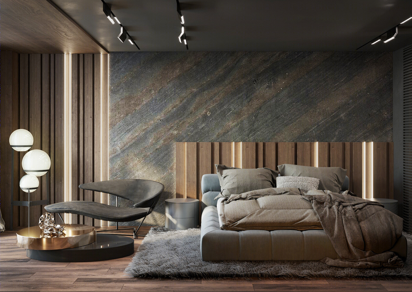 Mariya Vergezova丨平层丨Manhattan's luxury apartment design-5