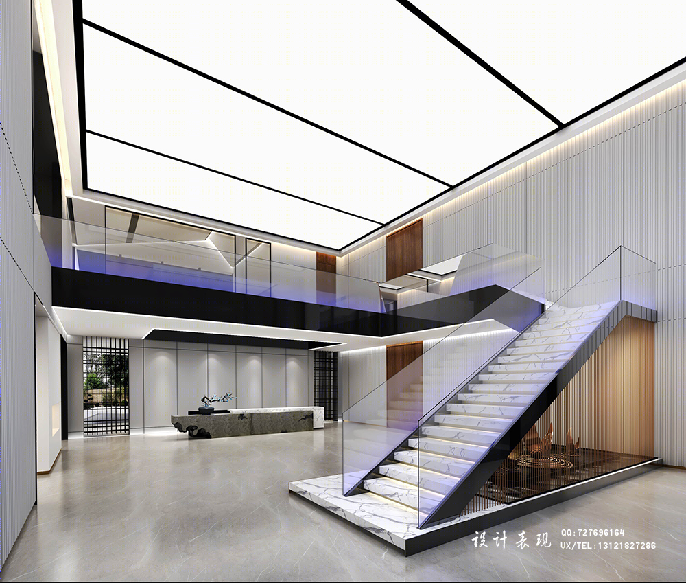 简约现代办公室设计，展现都市风采-2