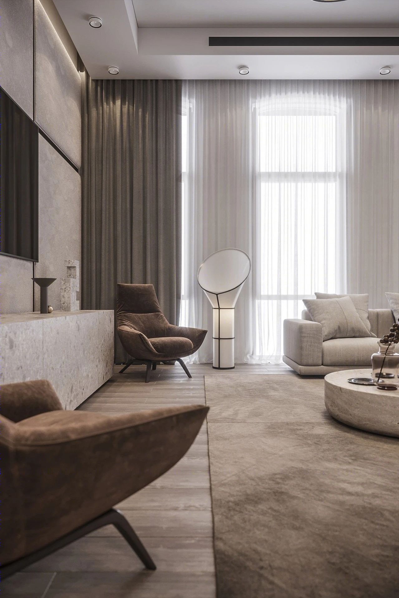 乌克兰设计师 Ivan Honcharenko 的现代高级灰空间艺术-35