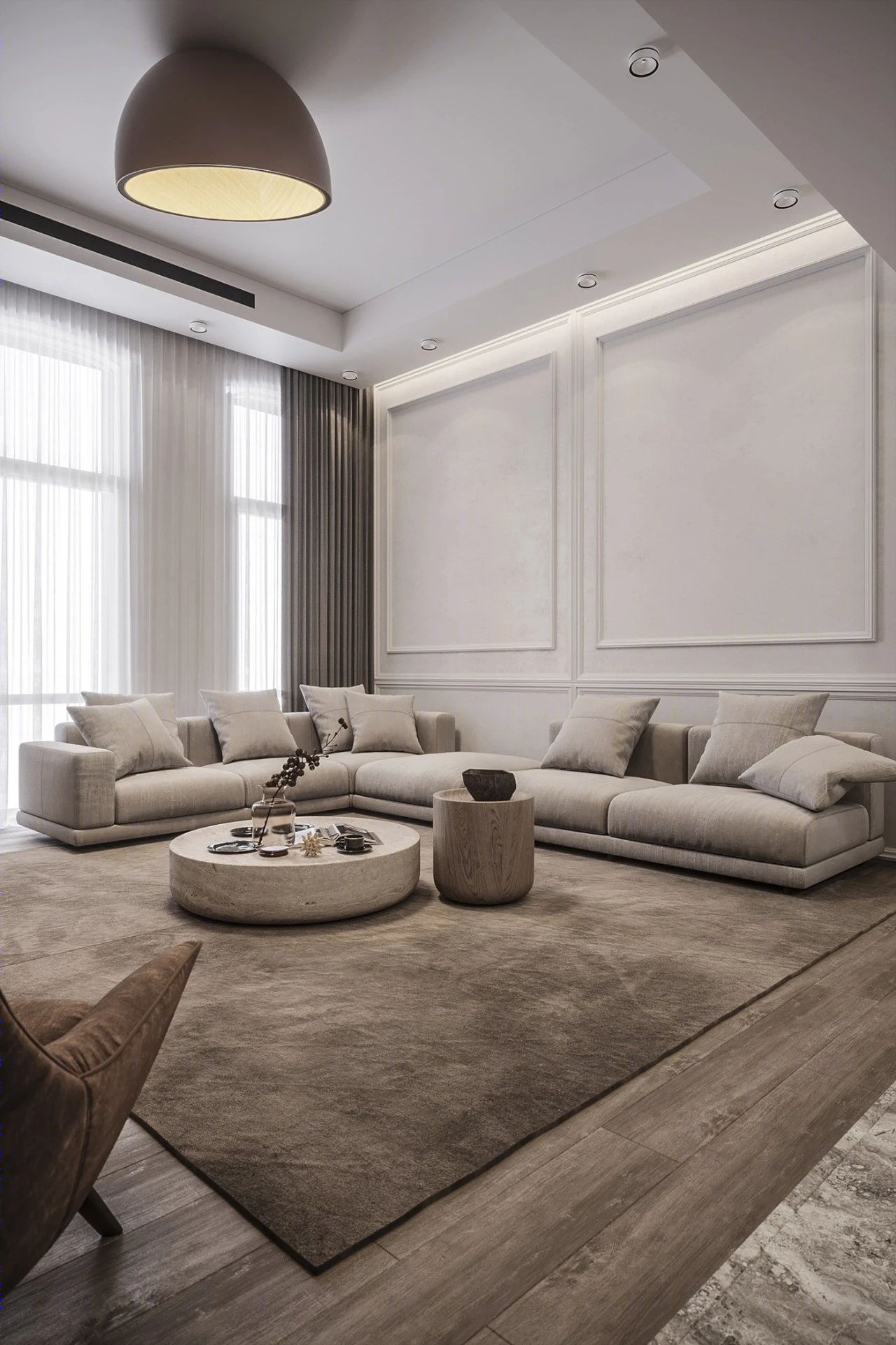 乌克兰设计师 Ivan Honcharenko 的现代高级灰空间艺术-36