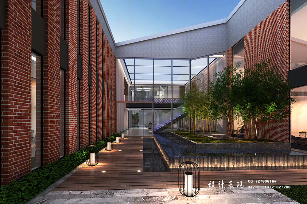 简约现代办公室设计，展现都市风采-6