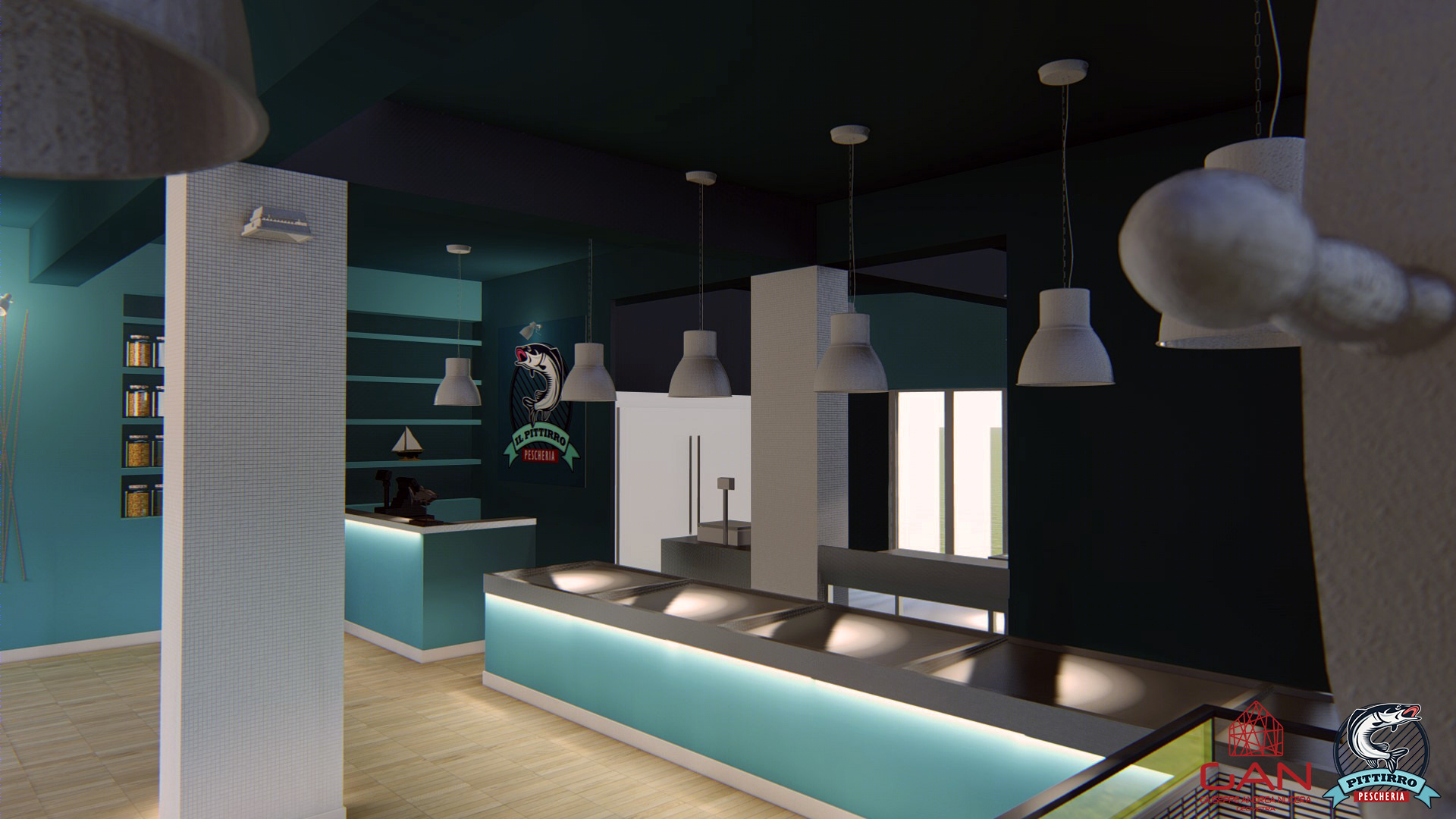 IL PITTIRRO 鱼市场室内设计-8