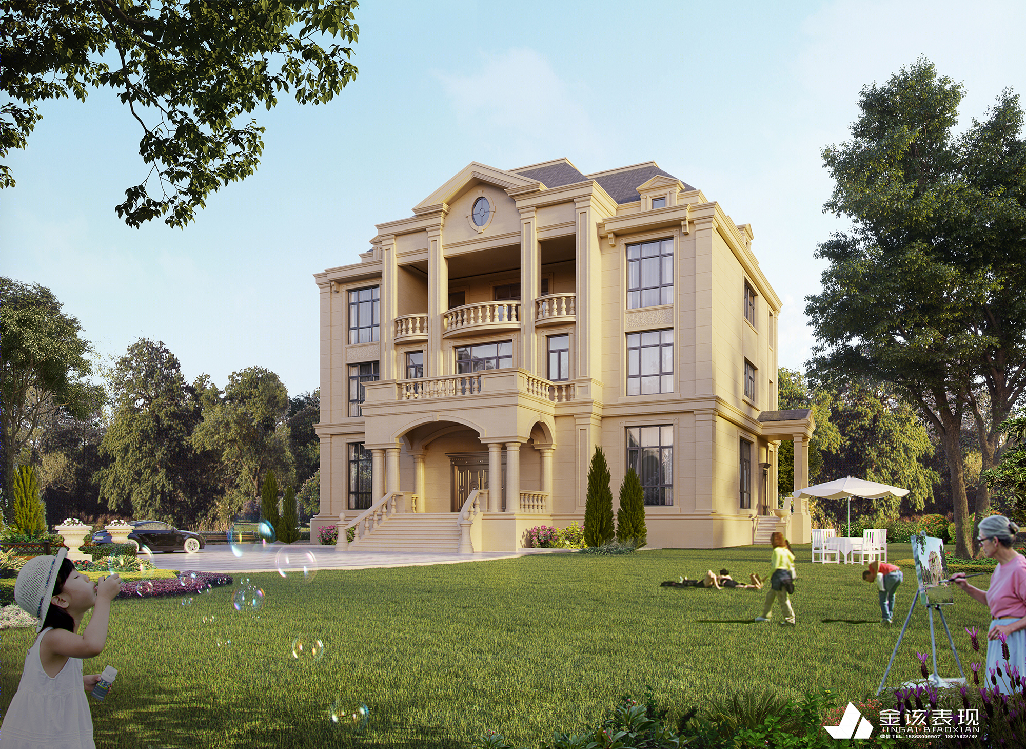 花园小场景设计-69