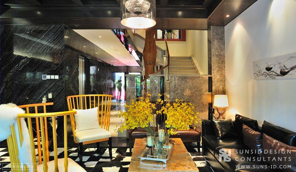 皇庭玺园 B4 别墅样板房 | 尚石设计的现代奢华典范-5