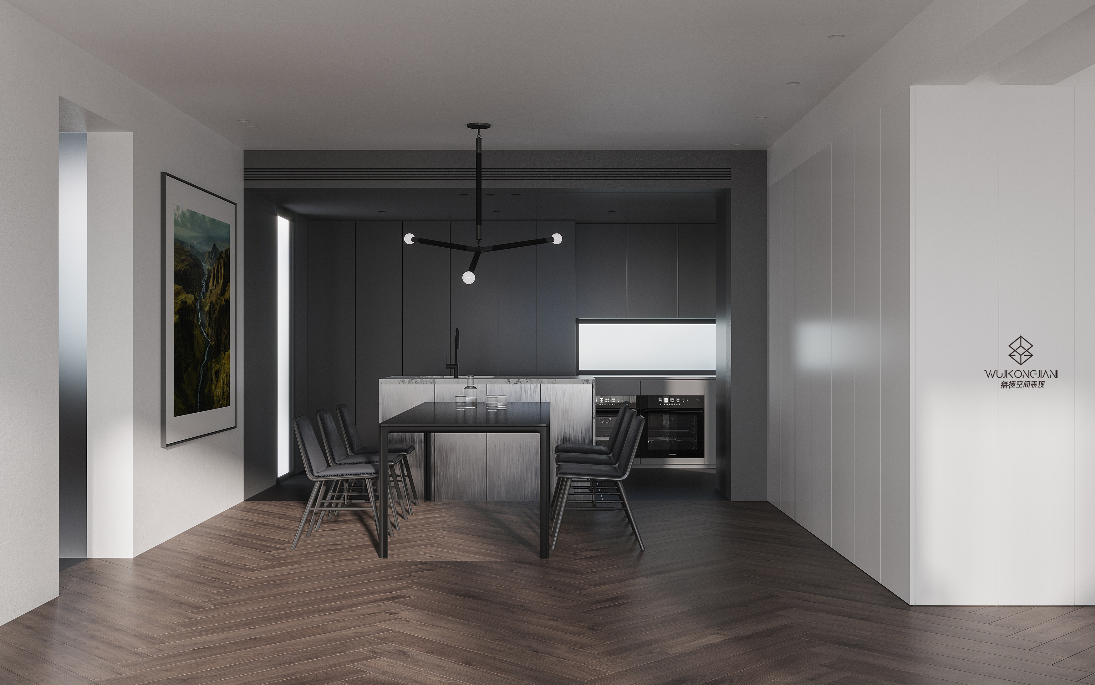 无极表现 x 一屋半 合作室内设计案例-2