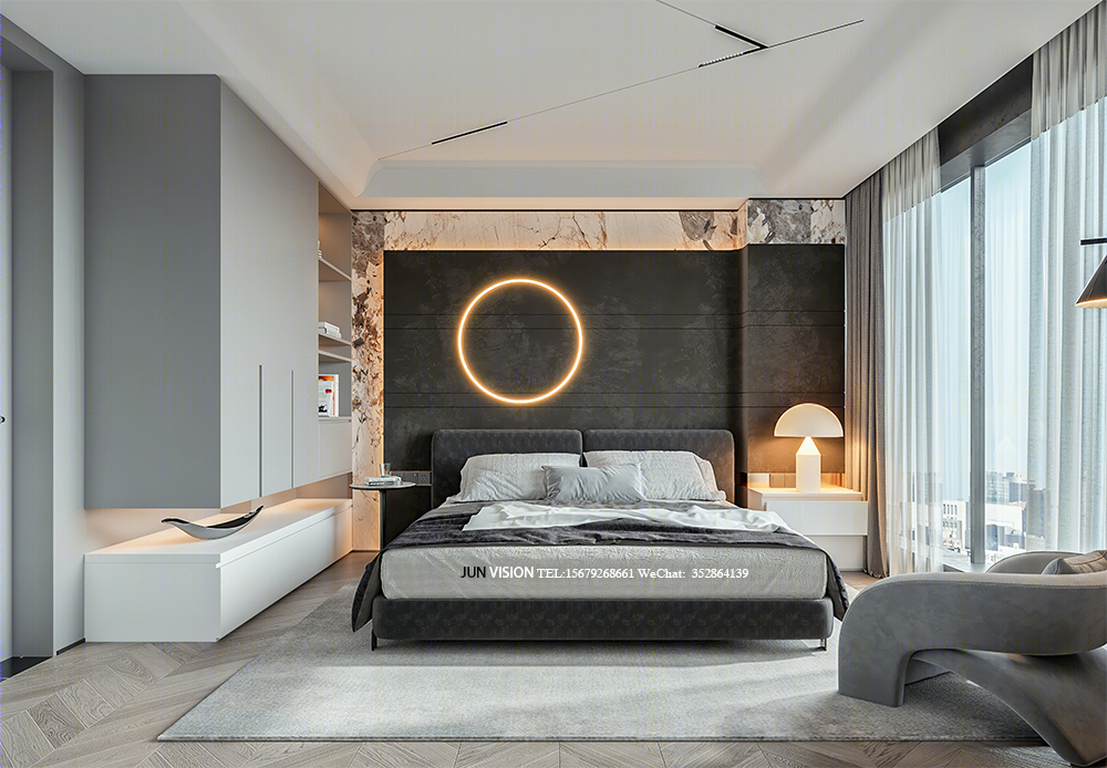 现代轻奢家居设计典范丨钧钧表现-4