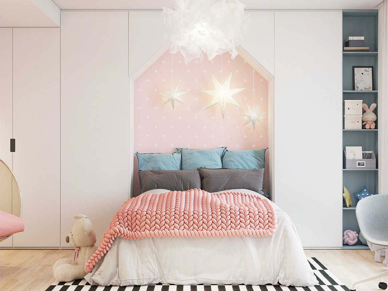 简约风格公寓设计，年费会员免费下载高清原图-39