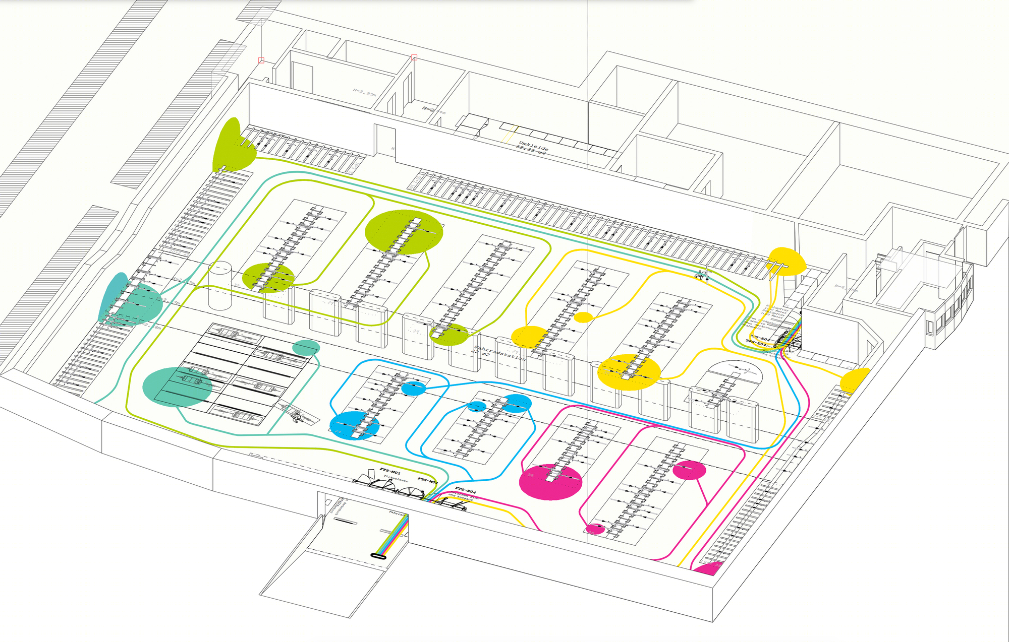 Tafkal丨停车场丨卡尔斯鲁厄自行车停放总站丨Bicycle Parking Main Station Karlsruhe-2