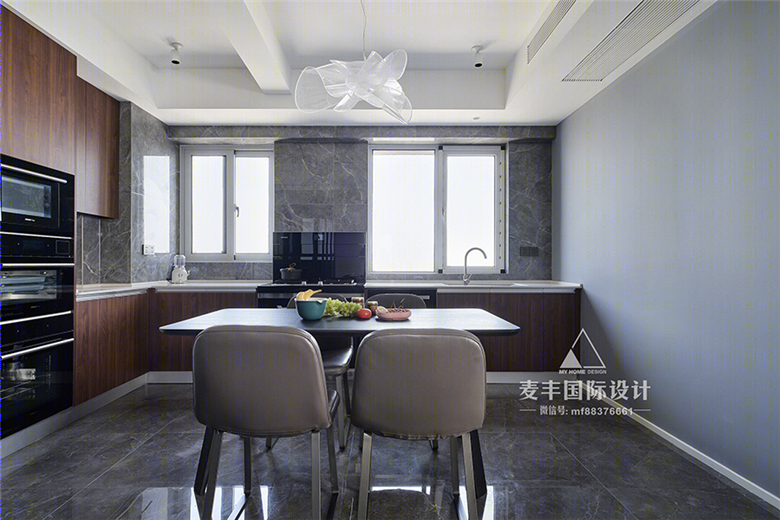 钱塘御景 107㎡黑白现代住宅,边套户型改造诠释生活美学-31
