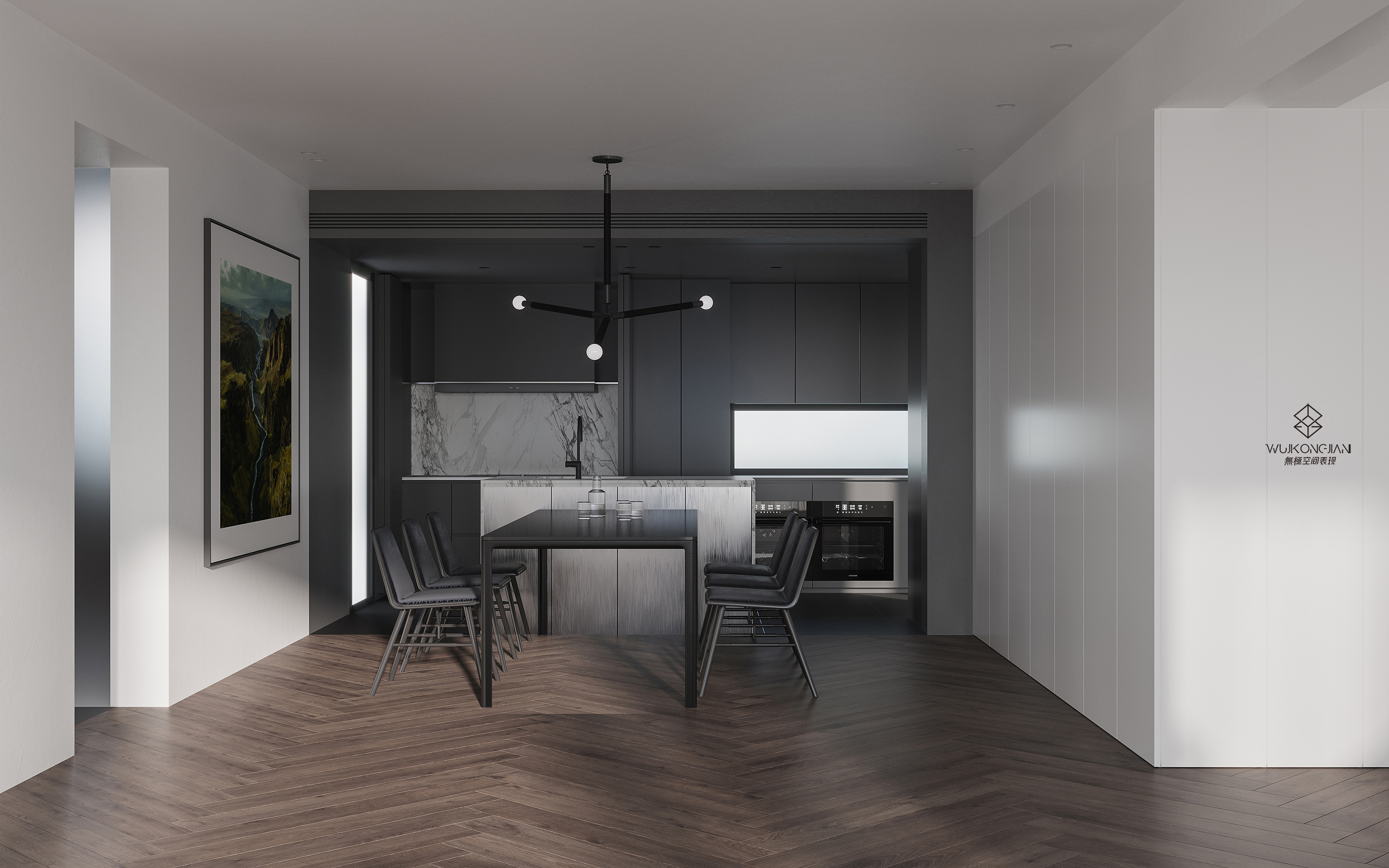 无极表现 x 一屋半 合作室内设计案例-3