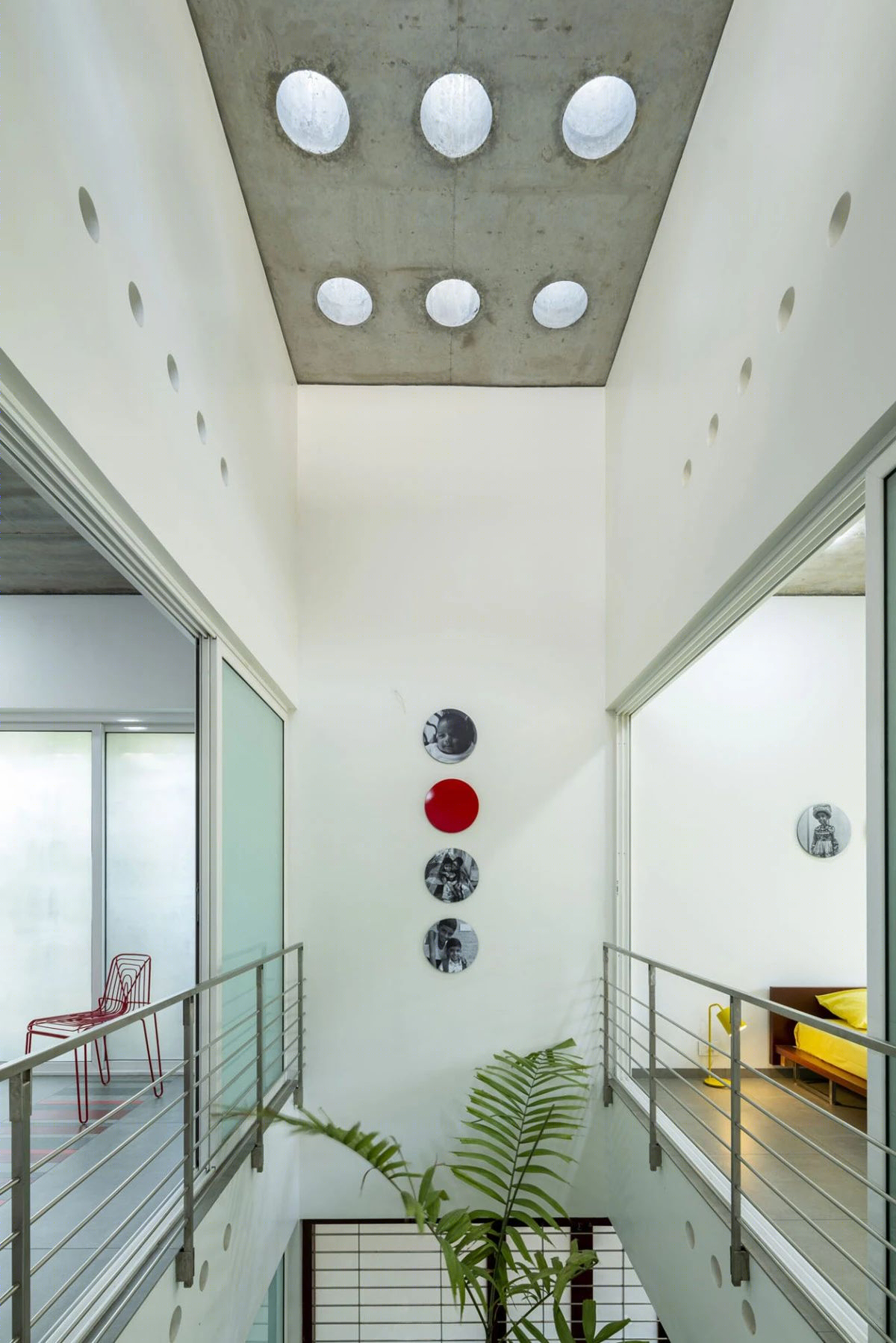 色彩碰撞下的创新住宅丨印度丨LIJO.RENY.Architects-38