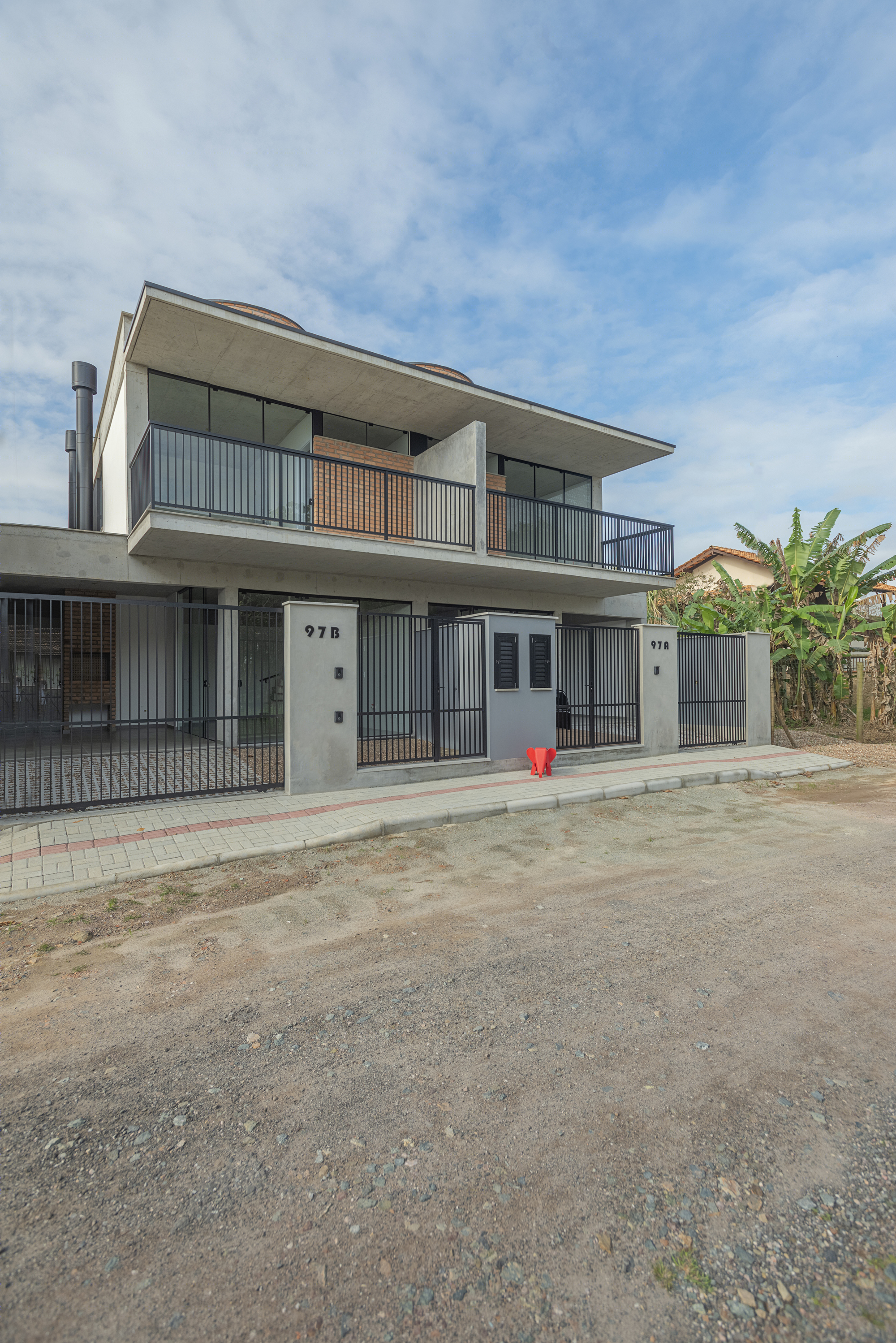 N4 住宅区混凝土别墅设计-26
