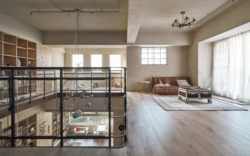 "半伴住宅"开放式设计打破传统家庭空间-24