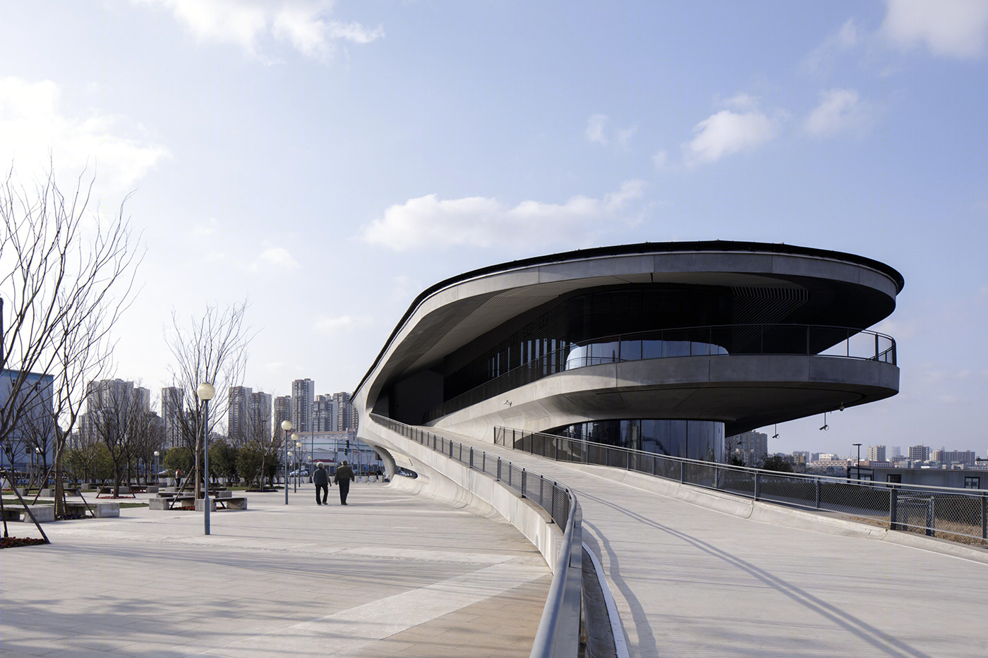 A ferry like an alien spaceship-12