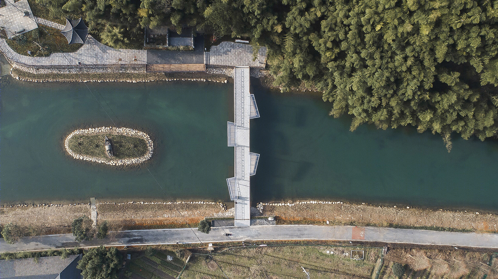 玉华村人行桥 | 针灸式设计激活乡村空间-10