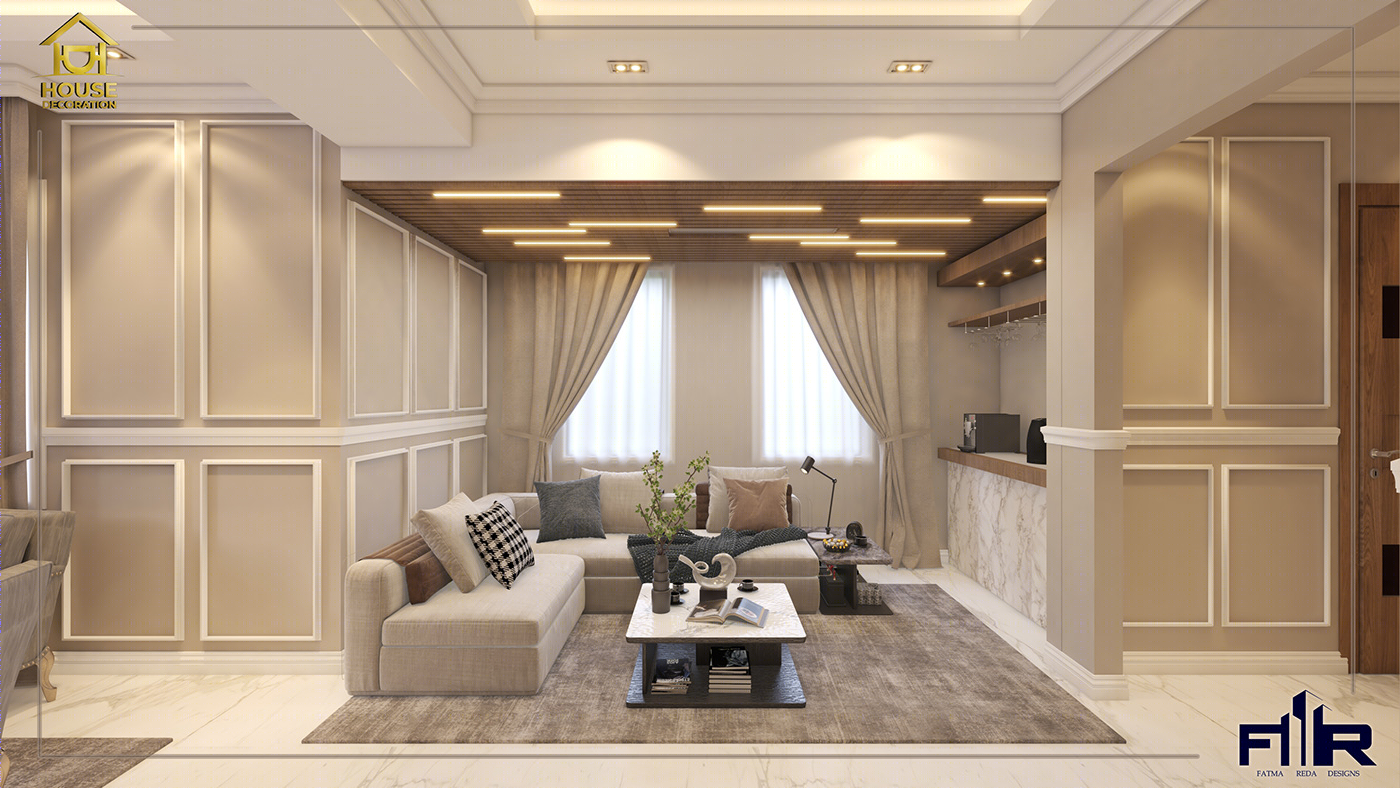 Anastasiya Gushchina丨别墅丨NEO CLASSIC VILLA RECEPTION-0