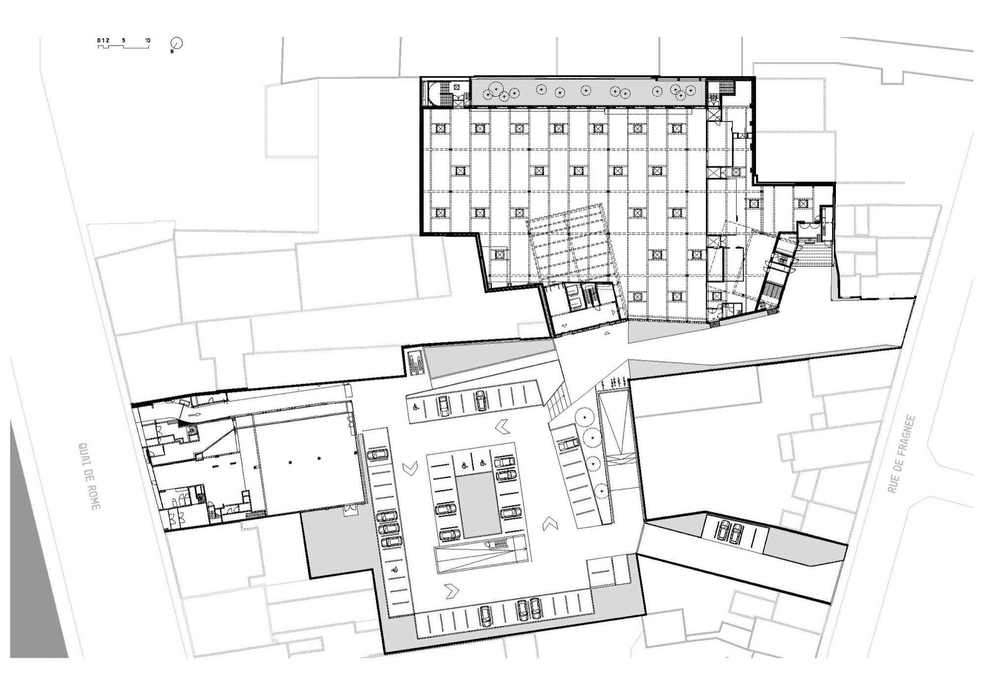 Delhaize Quai de Rome 公寓-24