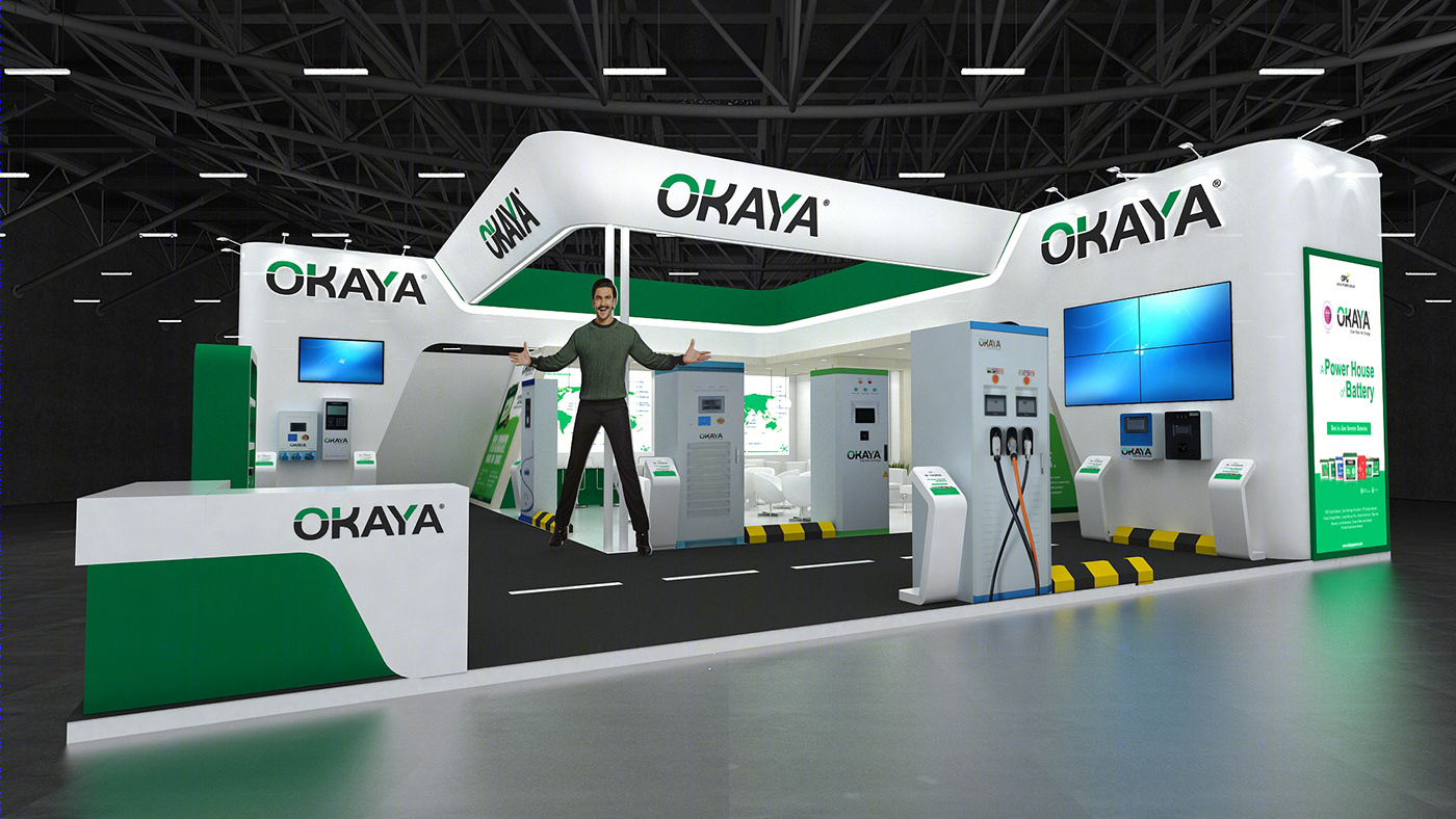 Anastasiya Gushchina丨展厅丨OKAYA @ AUTOEXPO-4