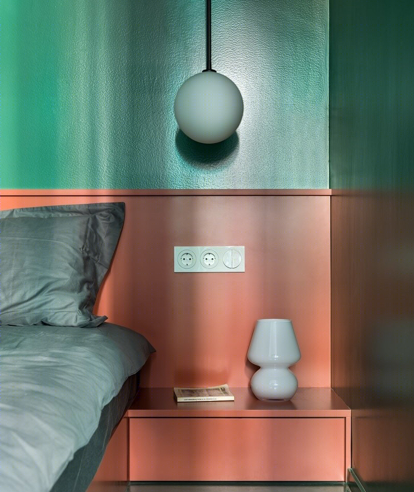 45平米 白俄罗斯 多彩空间设计！-13