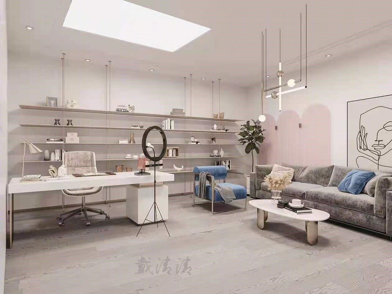 电商直播品牌工装直播间设计-10