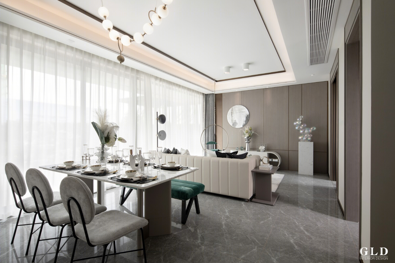 巴夫洛小镇下叠样板间丨GLD 绿檀设计-2
