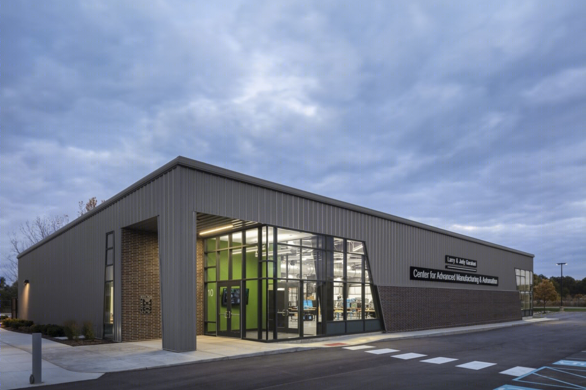 Ivy Tech 社区学院先进制造与自动化中心丨GMB Architecture + Engineering-14
