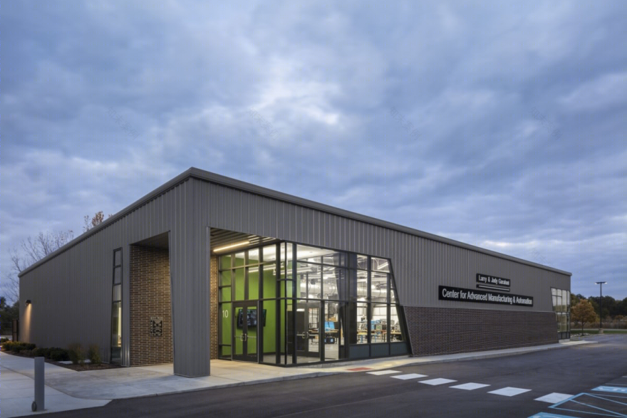 Ivy Tech 社区学院先进制造与自动化中心丨GMB Architecture + Engineering-14