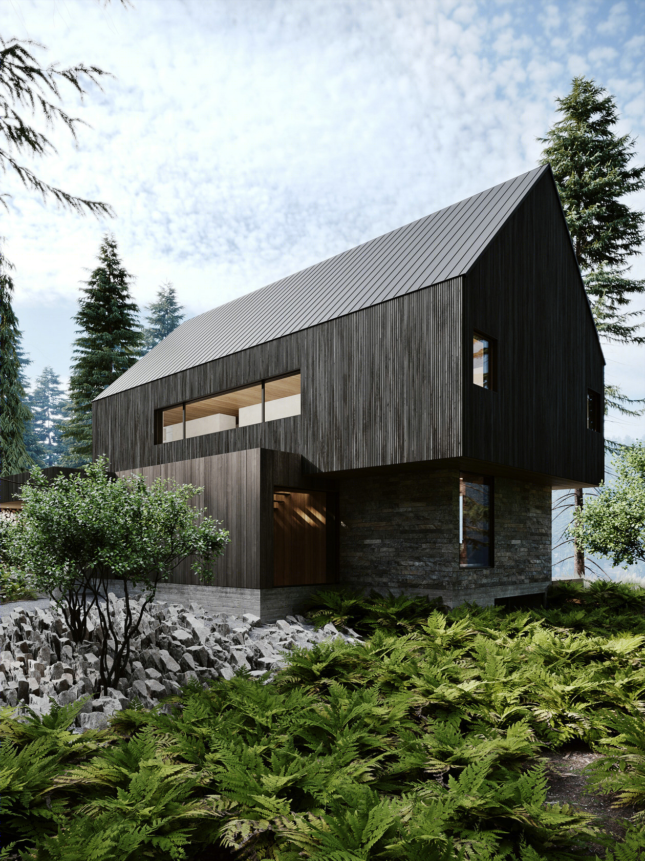 加拿大莫林山庄奢华室内设计-1