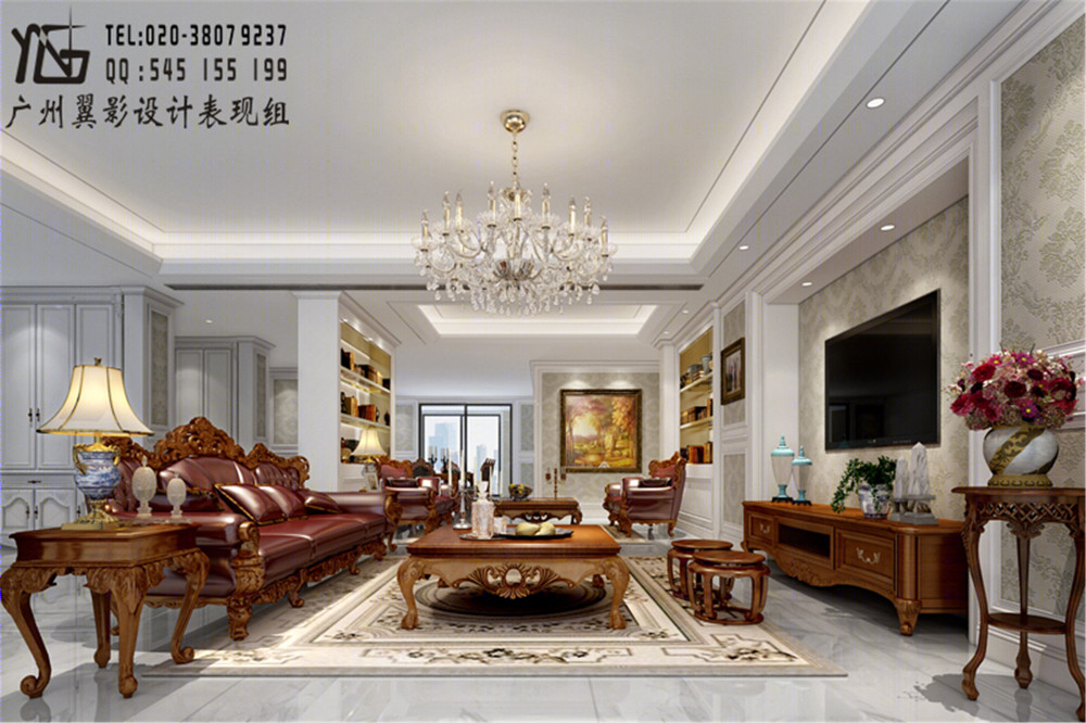 广州翼影室内设计表现样品间一期作品展示-25