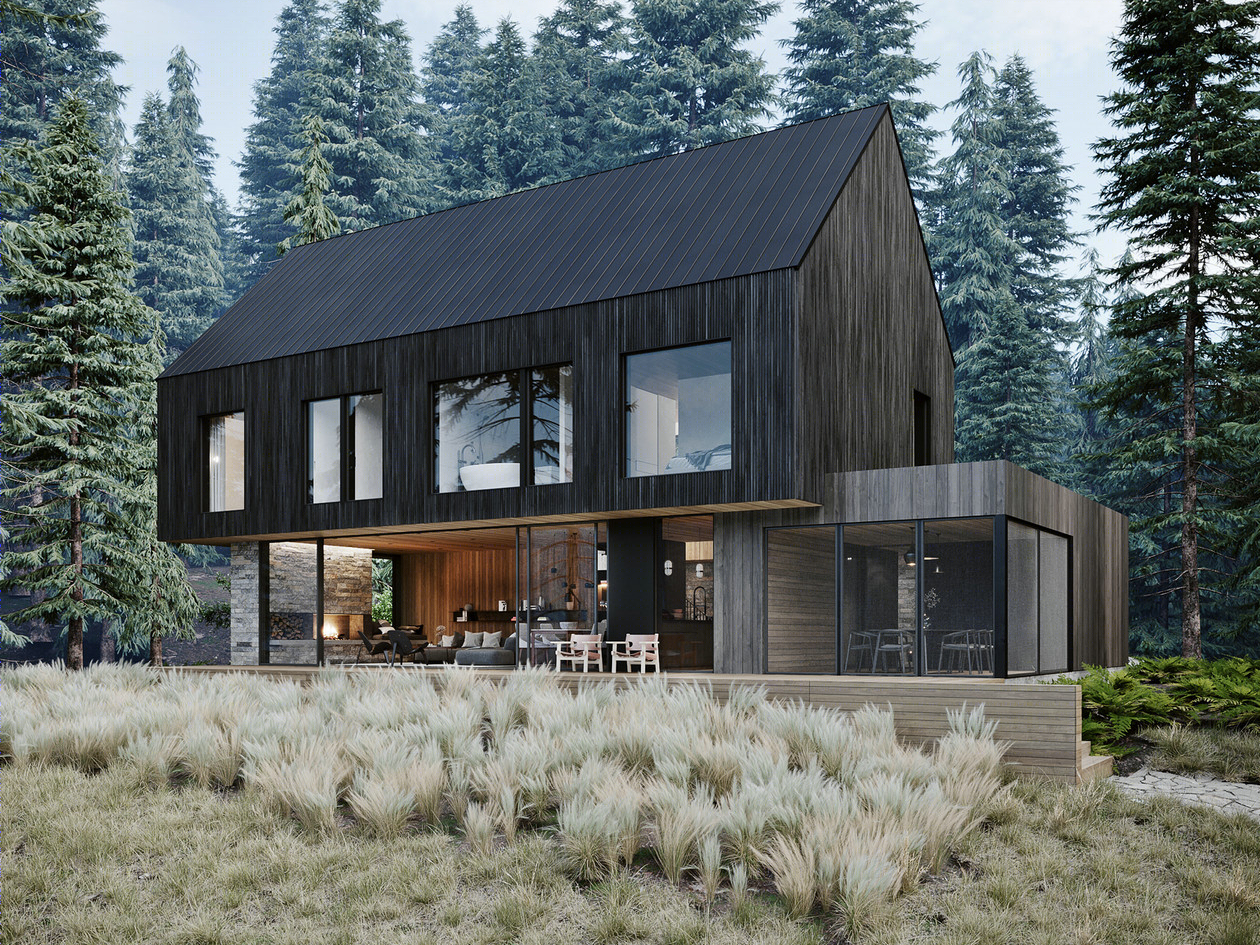 加拿大莫林山庄奢华室内设计-3